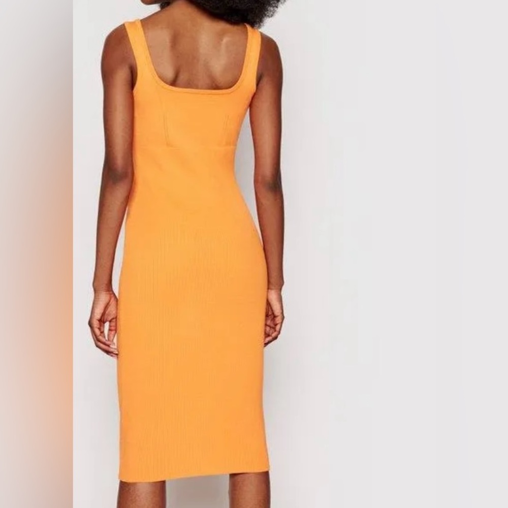 GUESS Lana Tank Sleeveless Button-Front Dress Sz M - Picture 13 of 13